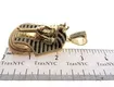 Custom 10K Gold Pharaoh Pendant with Lab Diamonds - Hip Hop Gold Pendants 3