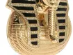 Custom 10K Gold Pharaoh Pendant with Lab Diamonds - Hip Hop Gold Pendants 6