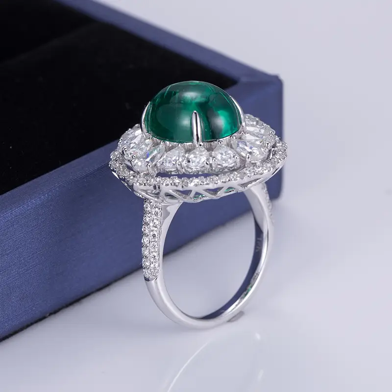Custom gemstone ring supplier with good price Manufacturer | Messi Jewelry 6