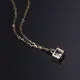Custom moissanite solitaire pendant series Manufacturer | Messi Jewelry 7