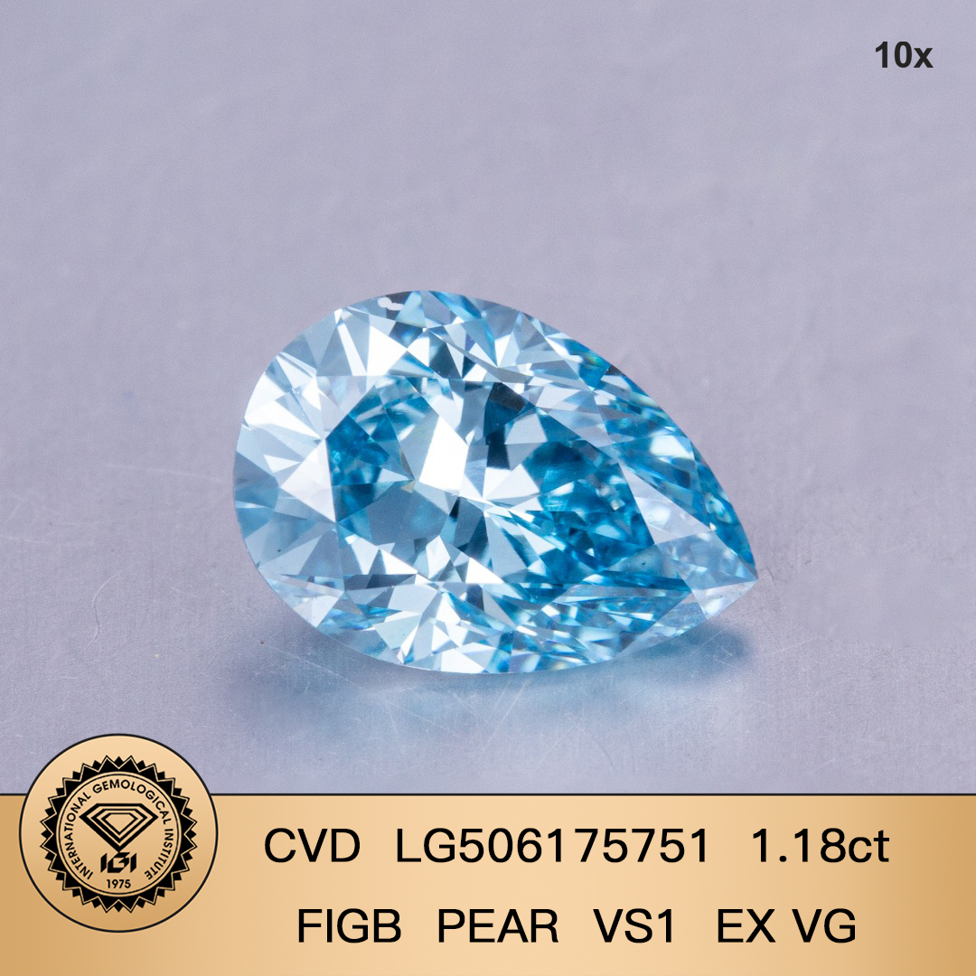 Messi Alahas | Dekalidad nga lab nga gipatubo nga pear shaped diamond manufacturers 8