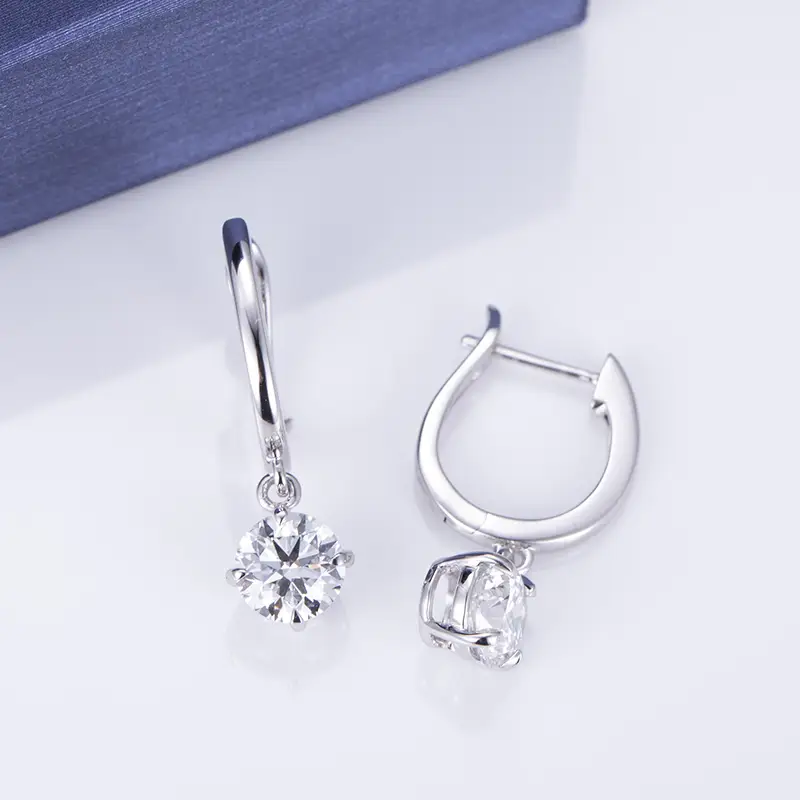 lab created diamond stud earrings at Wholesale Prices | Messi Jewelry 6