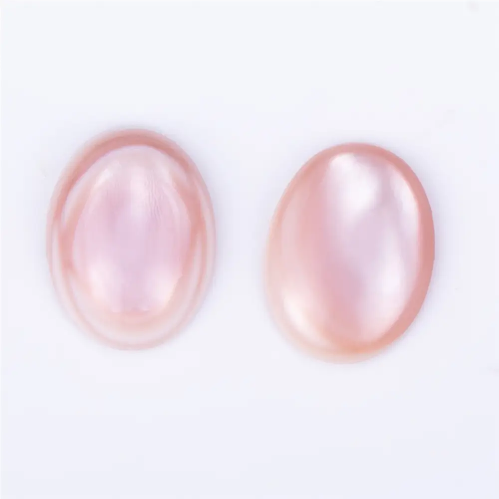 Gioielli Messi - Guscio viola ovale Madre di Pearl Madre di Pearl 1