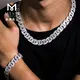 Custom 925 Sterling Silver Cuban Link Necklace by Messi Jewelry 6