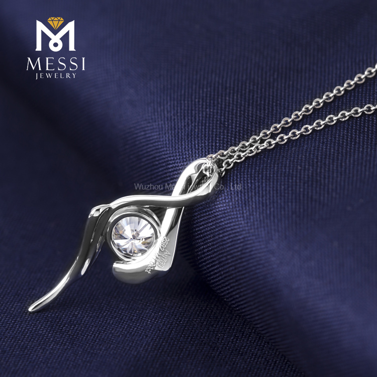 Listahan sa Presyo sa Messi Alahas Lab Gitubo nga Diamond Tennis Necklace 11