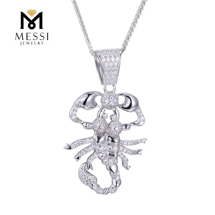 Gioielli Messi - Messi gioielli hip hop 925 gioielli in argento sterling 1