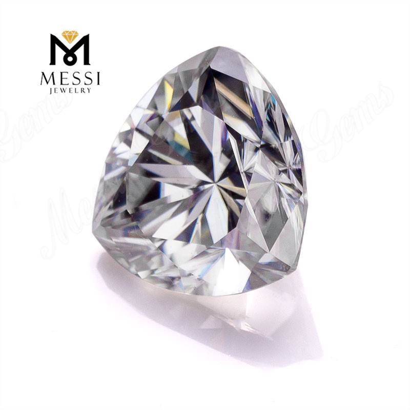Messi Alahas - Messi Alahas trilyon nga giputol DEF VVS puti nga moissanite nga diamante nga presyo kada carat nga loose gemstones para sa paghimo sa singsing nga moissanite Trillion Cut 10