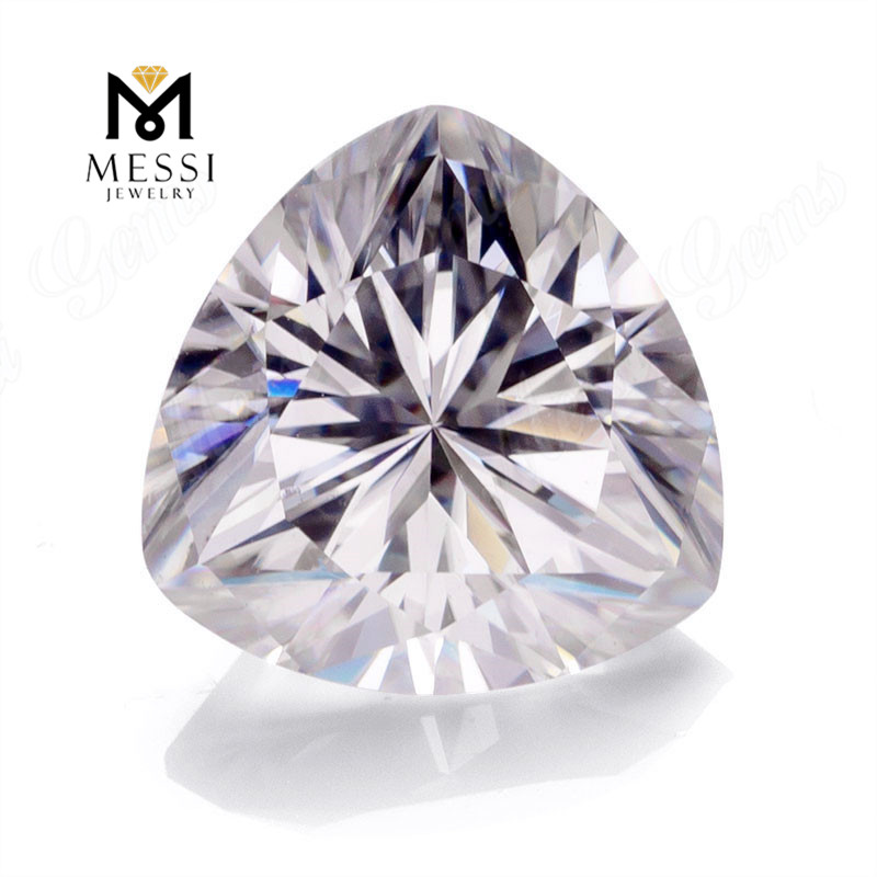Messi Alahas - Messi Alahas trilyon nga giputol DEF VVS puti nga moissanite nga diamante nga presyo kada carat nga loose gemstones para sa paghimo sa singsing nga moissanite Trillion Cut 9