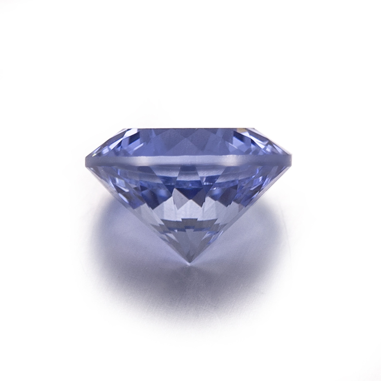 Messi Jewelry - Round Lab Grown Blue Sapphire Hydrothermal Blue Sapphire Stone Lab Created Blue Sapphire Lab Ruby & Sapphire 10