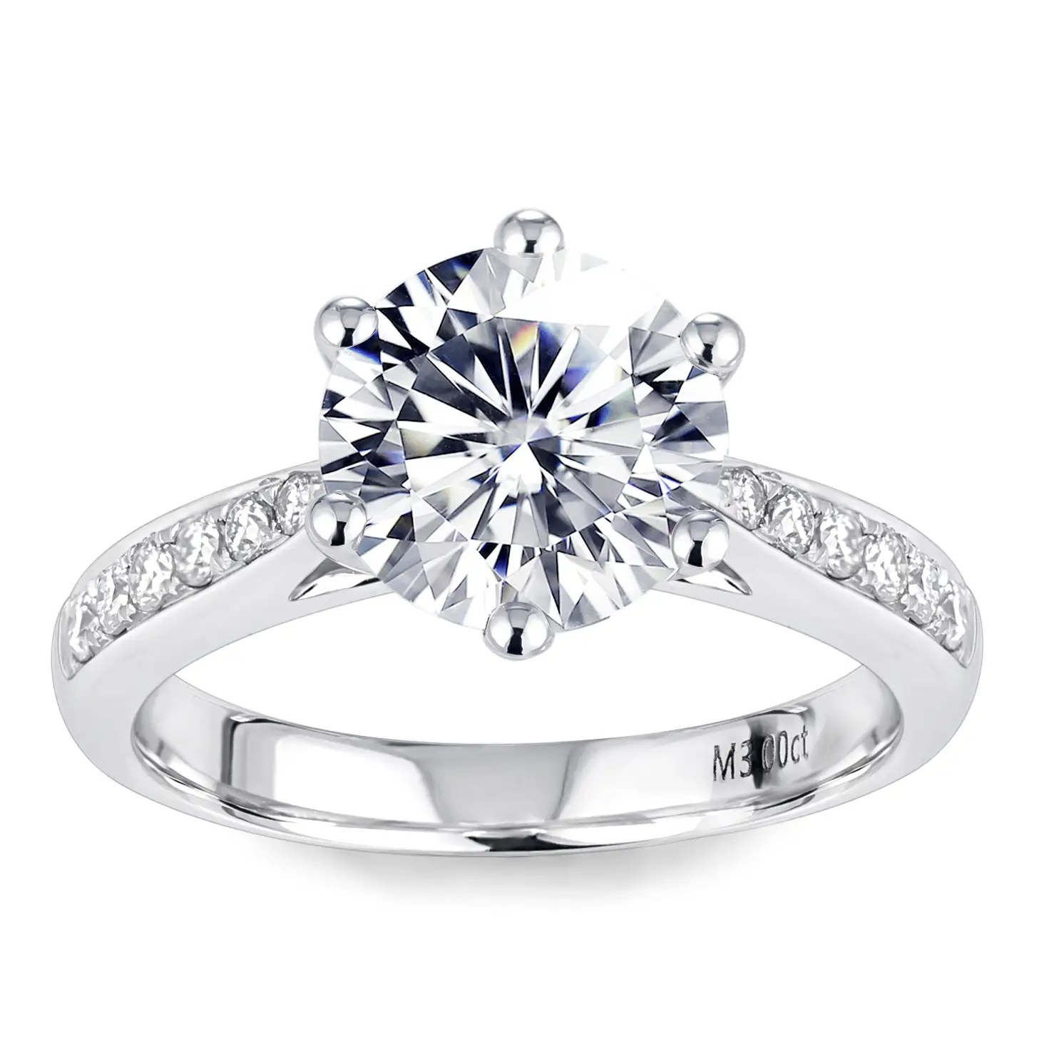 Gioielli Messi - Anelli nuziali di gioielli Messi Entragenzie Diamond White Gold Women Gioielli stella 1