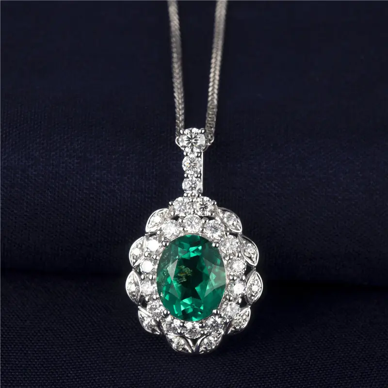 Durable sapphire necklace manufacturers | Messi Jewelry 3