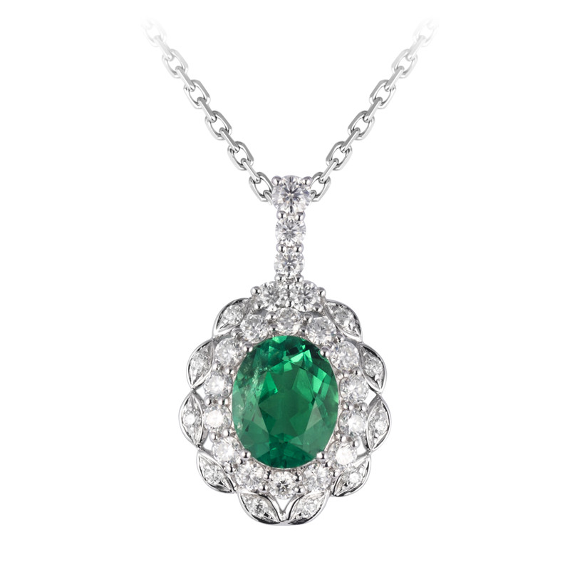 Durable sapphire necklace manufacturers | Messi Jewelry 8