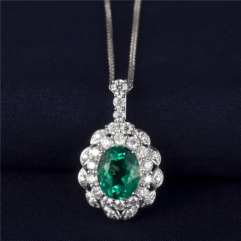 Durable sapphire necklace manufacturers | Messi Jewelry 9
