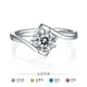 Fine Quality 925 sterling silver moissanite rings factory price | Messi Jewelry 4