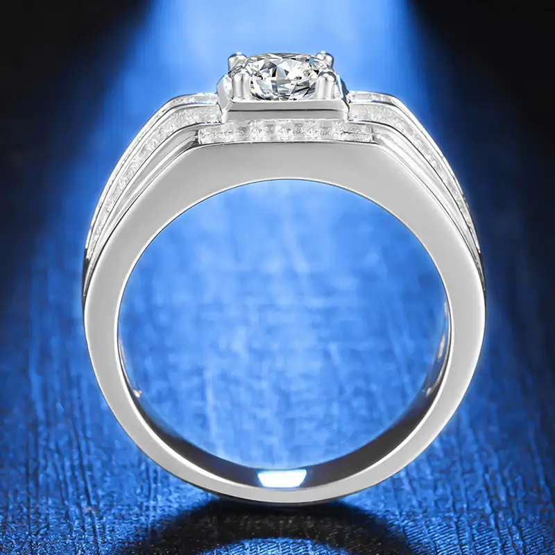 Men's Moissanite Rings – GRA Certified, Wholesale Available 5