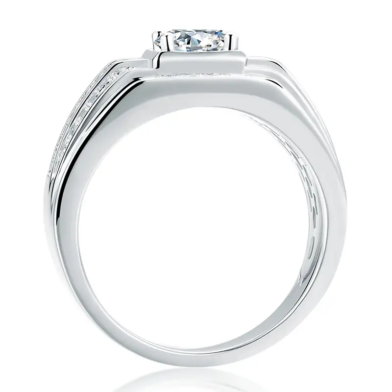 Men's Moissanite Rings – GRA Certified, Wholesale Available 3