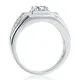 Cincin Moissanite Pria - GRA Bersertifikat, Tersedia Grosir 3