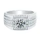 Cincin Moissanite Pria - GRA Bersertifikat, Tersedia Grosir 2