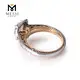 Custom rose gold moissanite band rings manufacturing Manufacturer | Messi Jewelry 4