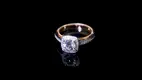 Custom rose gold moissanite band rings manufacturing Manufacturer | Messi Jewelry 2