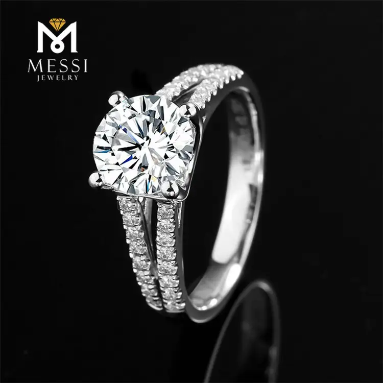 Messi Jewelry | Safe To Use moissanite gold ring from China 5