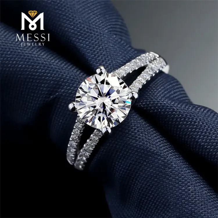 Messi Jewelry | Safe To Use moissanite gold ring from China 6
