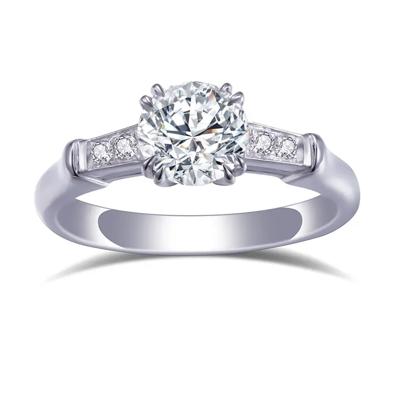 Gioielli Messi - Gioielli Messi MSR -524 PT950 1.02CT VVS2 ROURNGE INGEGENZIONE LABARE LABARE Diamond Ring Diamond Diamond Jewelry 1