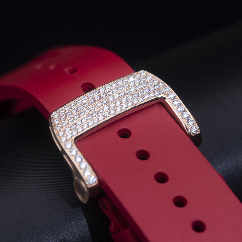 Messi Alahas - Custom Hip Hop Moissanite Diamond Mechanical Watch Moissanite Watch 15