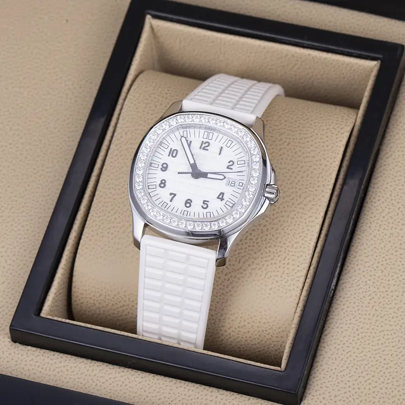 Gioielli Messi - Donne di lusso personalizzate Orologio Moissanite da diamanti Moissanite personalizzato 1