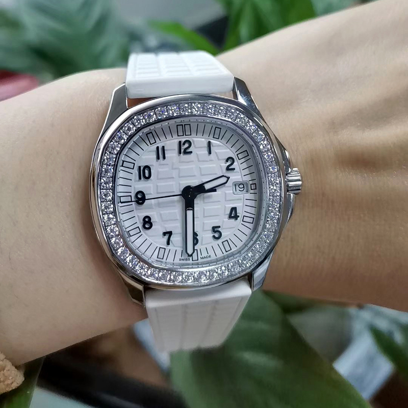 Barang Kemas Messi - Tersuai Mewah Wanita Tersuai Jam Tangan Berlian Moissanite Jam Tangan Moissanite 10