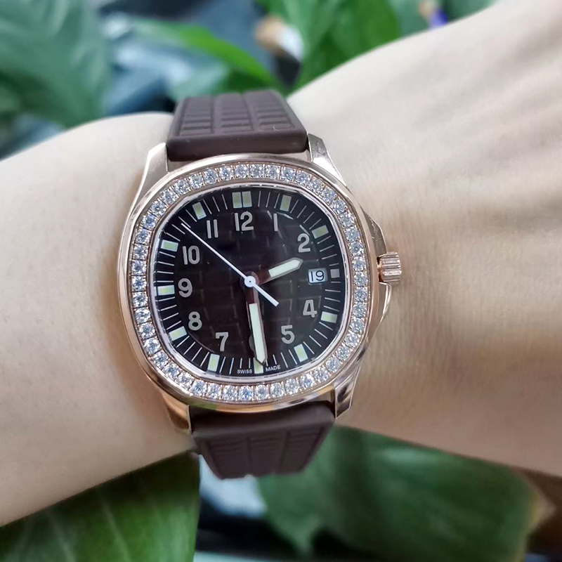 Barang Kemas Messi - Tersuai Mewah Wanita Tersuai Jam Tangan Berlian Moissanite Jam Tangan Moissanite 11