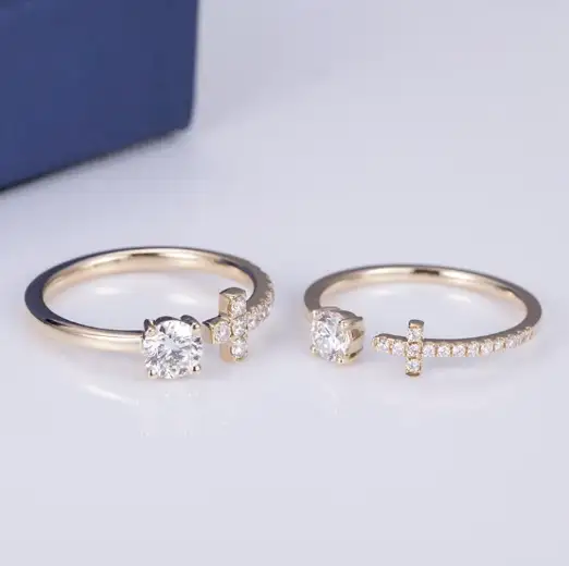 Anello Gold 14K MSR -567 ANELLO DI DIAMANDE CRESCITA CHE CRESSI -GIOIGLIE 1