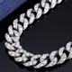 Hip hop Jewelry Moissanite Cuban Link Chain - High Quality Manufacturing Material 5