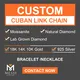 Hip hop Jewelry Moissanite Cuban Link Chain - High Quality Manufacturing Material 7