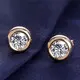 14K Moissanite Earrings - High Quality Rose Gold Jewelry 4