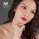 Messi Jewelry Oval Emerald Stud Earrings - Gemstone Earrings 3