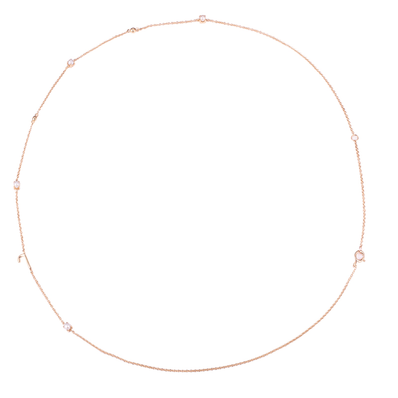 Barang Kemas Messi - Barang Kemas Messi Kalung mutiara emas kuning 18k hadiah elegan untuk wanita Ibu teman wanita Barang Kemas Tersuai 8