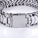 925 Sterling Silver Hiphop Bracelet by Messi Gems - Durable & Stylish 4