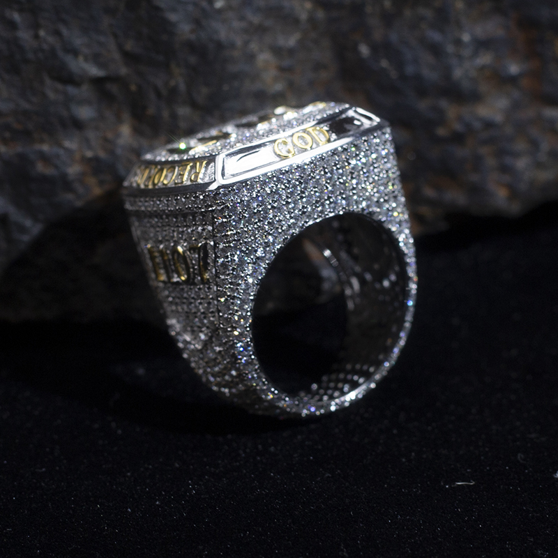 Customized custom hip hop ring manufacturers From China - Messi Jewelry 10