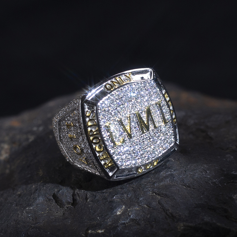 Customized custom hip hop ring manufacturers From China - Messi Jewelry 8