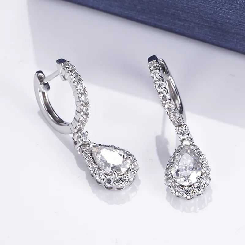 Messi Jewelry | Best Price moissanite stud earrings with custom services 3