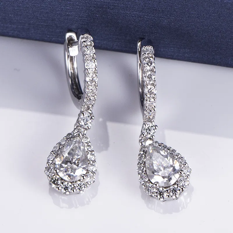 Messi Jewelry | Best Price moissanite stud earrings with custom services 4