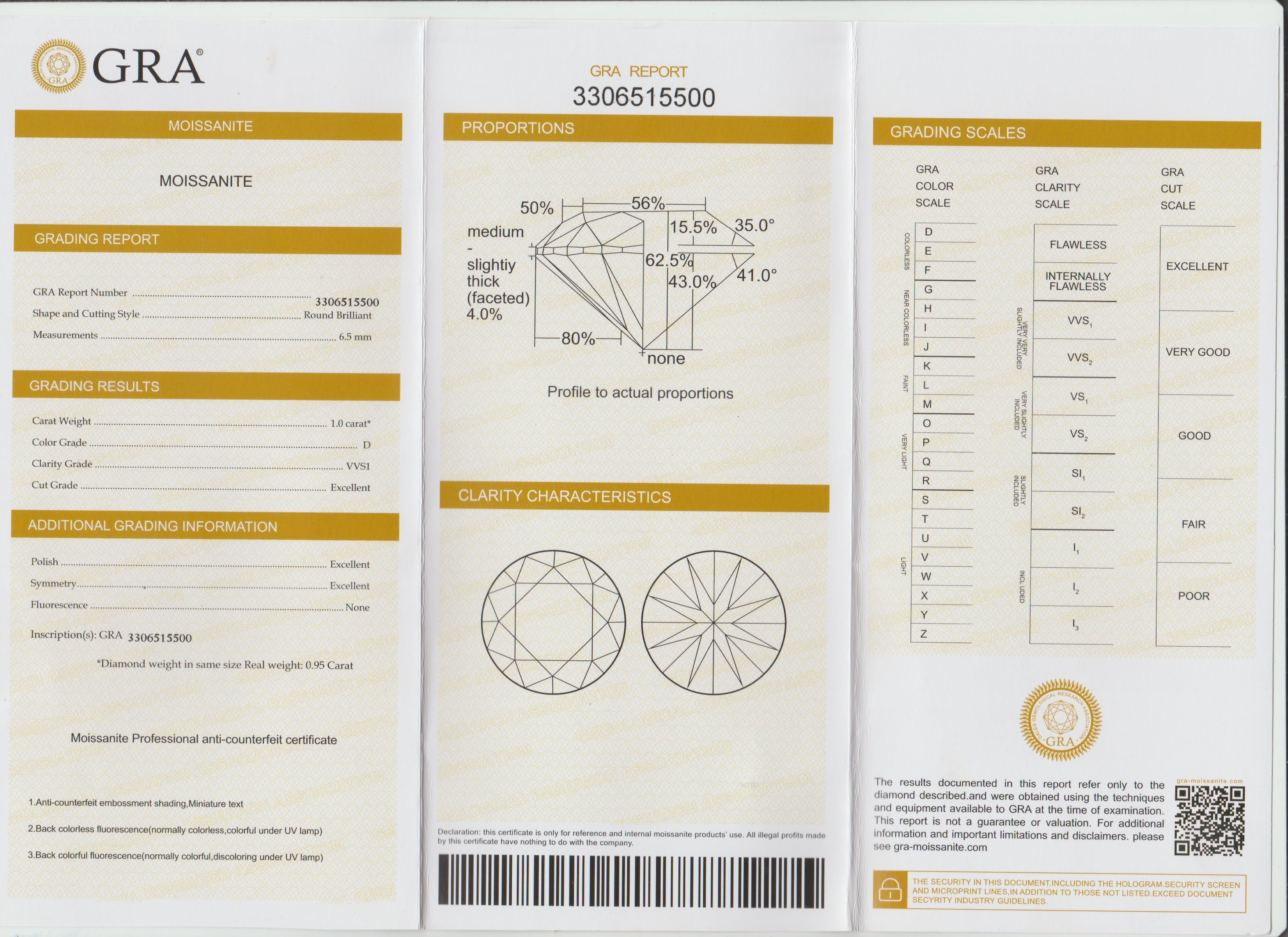 Messi Jewelry - Messi Jewelry 2mm To 14mm DEF GH color Marquise Cut Moissanite Moissanite 19