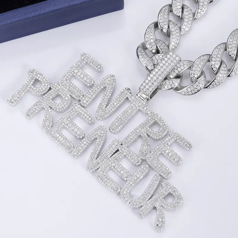 Custom pendant hip hop jewelry quality assurance Manufacturer | Messi Jewelry 6