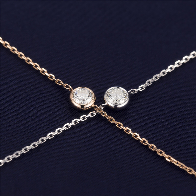 moissanite tennis bracelet white gold at Wholesale Prices | Messi Jewelry 10