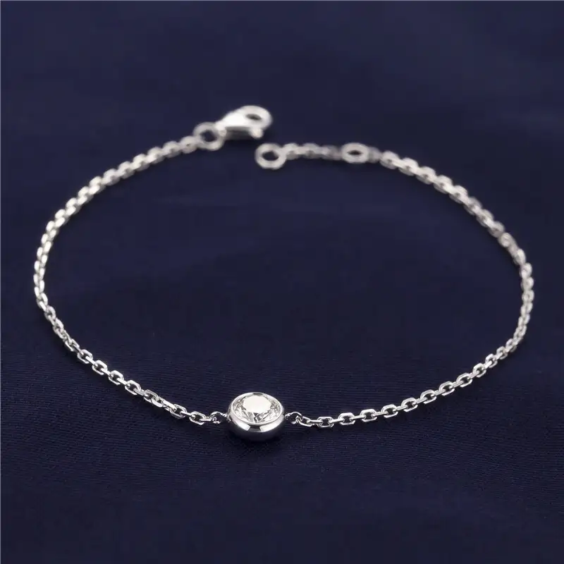 Customizable Moissanite Fashion Bracelet | Quality Certified 7