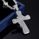 Messi Jewelry | sturdy hip hop cross pendant with custom services 3