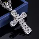 Messi Jewelry | sturdy hip hop cross pendant with custom services 6