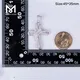 Messi Jewelry | sturdy hip hop cross pendant with custom services 7