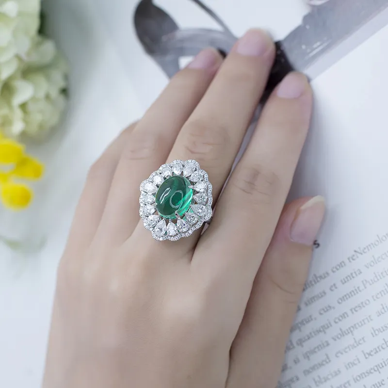 Creative moissanite stud earrings customized | Messi Jewelry 5